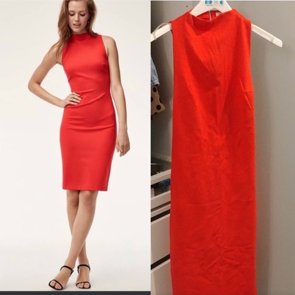 Babaton Matheson dress sz 4 midi - Picture 5 of 7